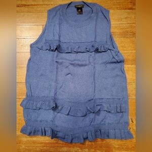 Ann Taylor cotton sleeveless sweater